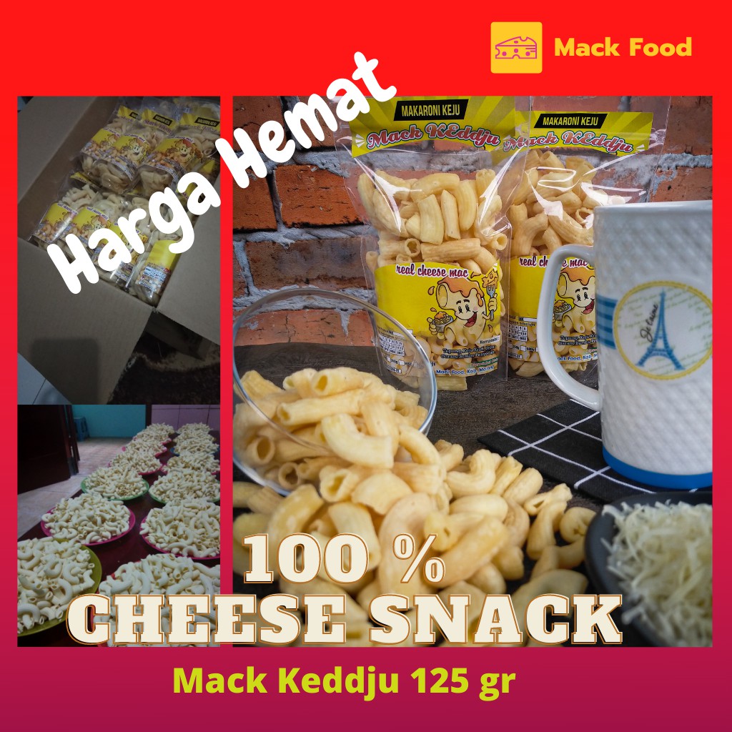 

MAKANAN INSTAN CEMILAN RINGAN SNACK KILOAN MAKARONI KEJU MK11