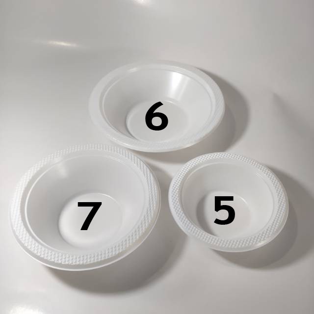 

Mangkok Plastik No. 6 = 50 pcs