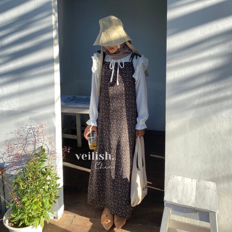 [veilish.chic] ISABEL DRESS | OVERAL KOREA | GAMIS LEBARAN