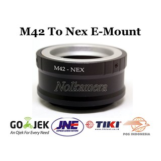 Adapter Lensa M42 To Sony NEX E-Mount NEX-3C A5000 A7 A7R