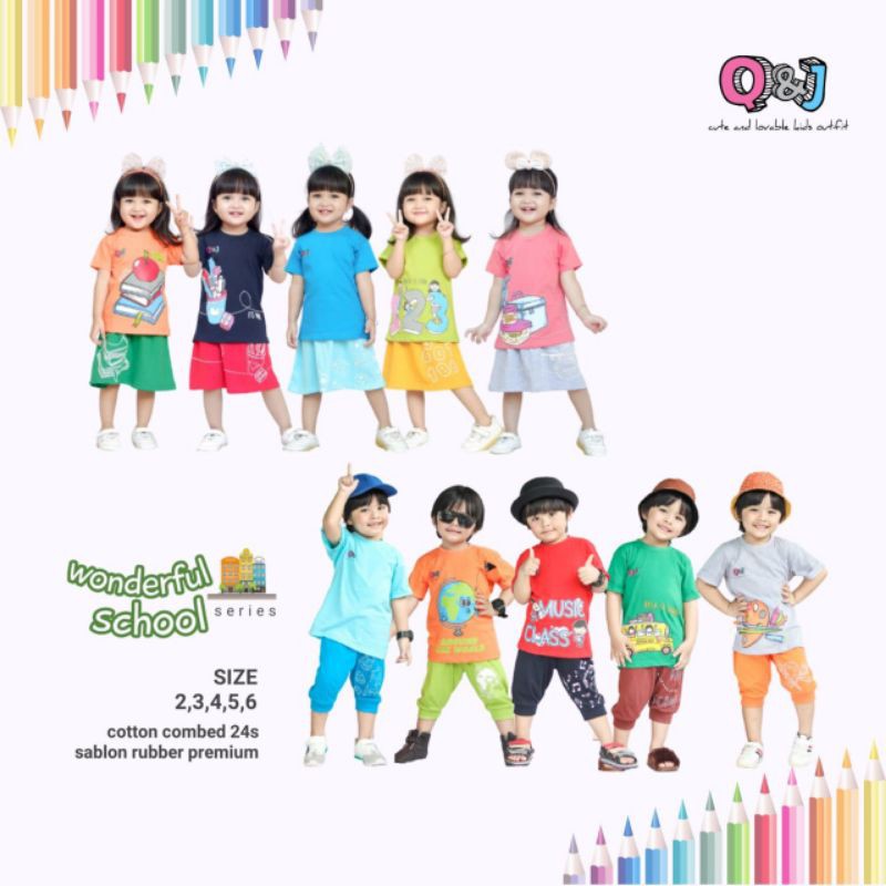 

set Wonderful School Q&J