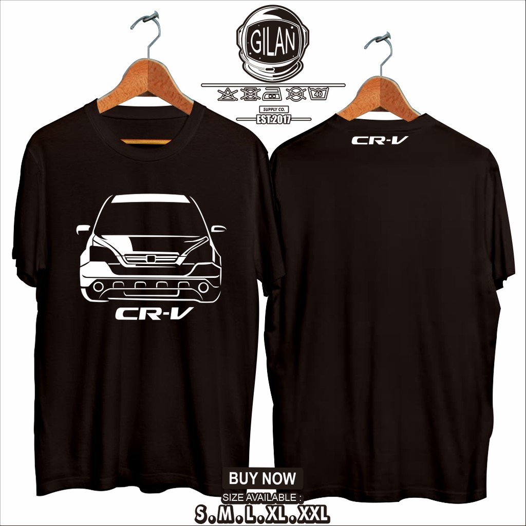 KAOS BAJU MOBIL HONDA CR V CRV GEN 3 RACING OTOMOTIF -