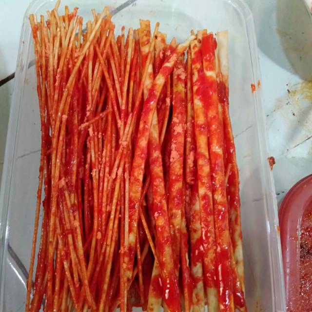 

Mie lidi Pedas Manis
