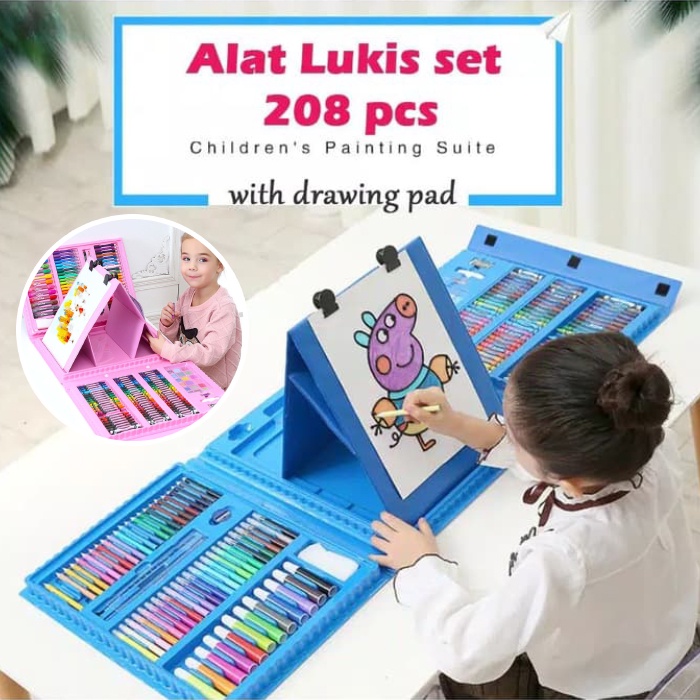 

OKT Set Alat Tulis Crayon 208 PCS