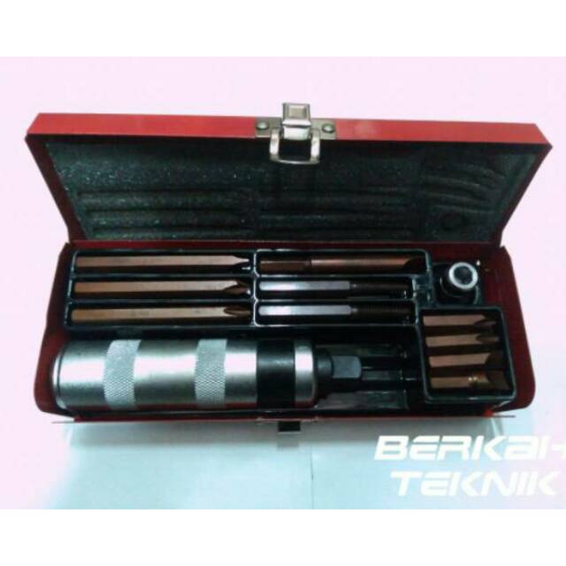 Obeng Ketok set 11pcs merk Lippro