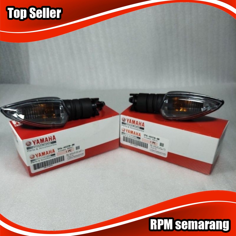 Lampu sen ritting depan set kanan dan kiri Yamaha Vixion New Original 1PA-H3320-00 1PA-H3310-00