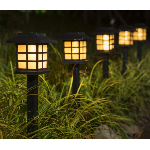 Lampu Taman Solar Tenaga Surya Lampu Taman Tancap Garden Lamp KOTAK 01