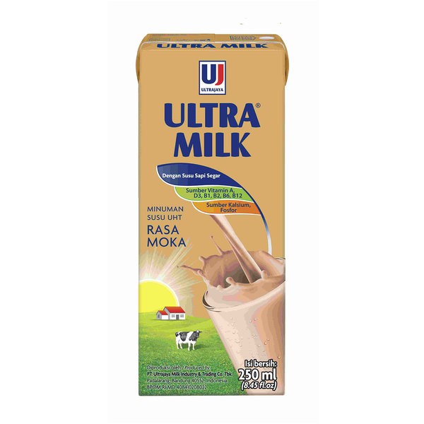 

Ultra Milk Susu UHT Moka 250 ml