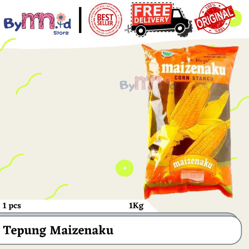 

TEPUNG MAIZENAKU 1KG | MIAZENAKU TEPUNG PATI JAGUNG 1KG / 1000g