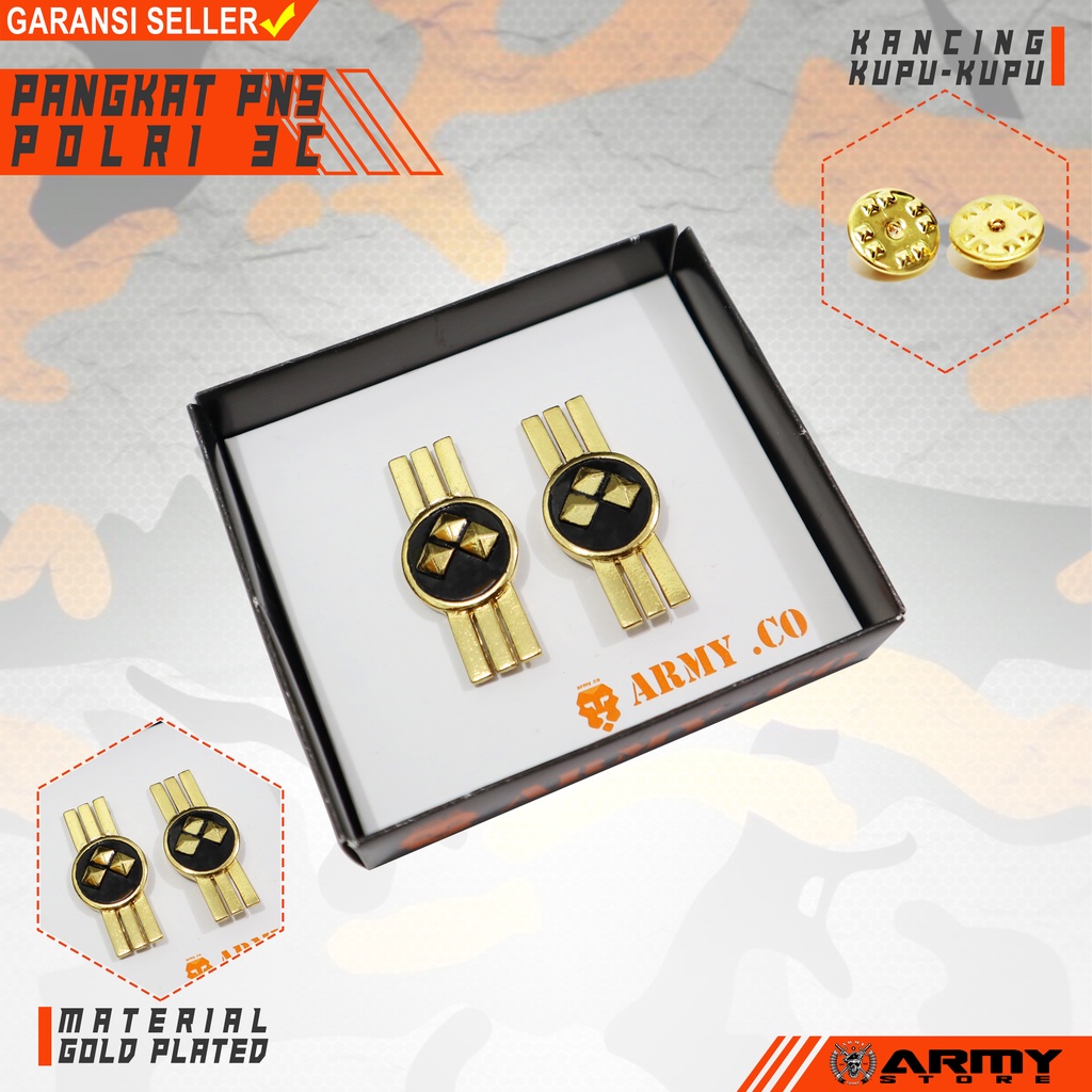 pangkat PNS POLRI 3C