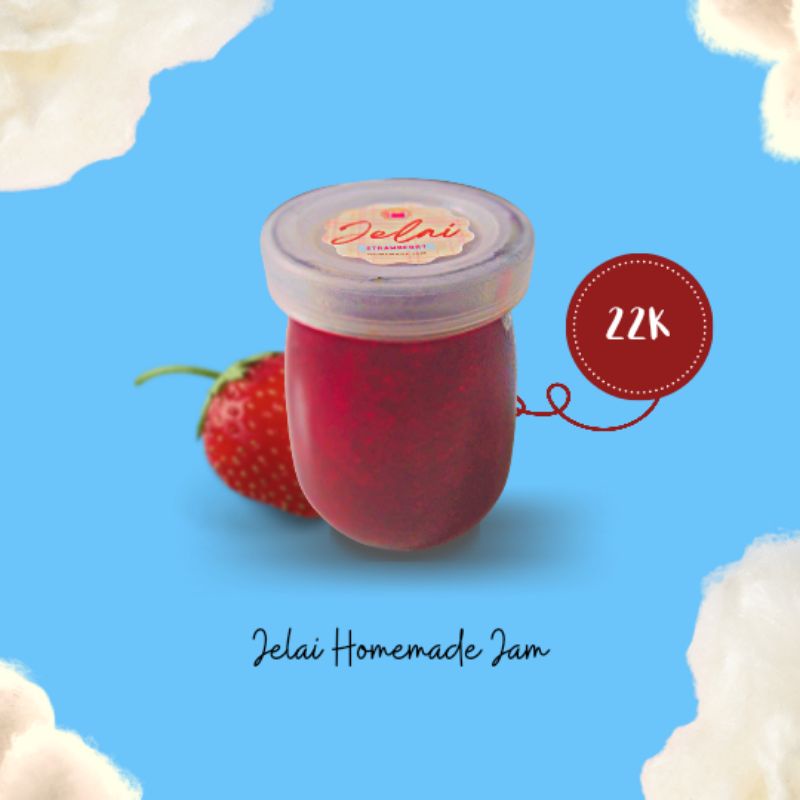 

Selai Strawberry Homemade Jam Jelai