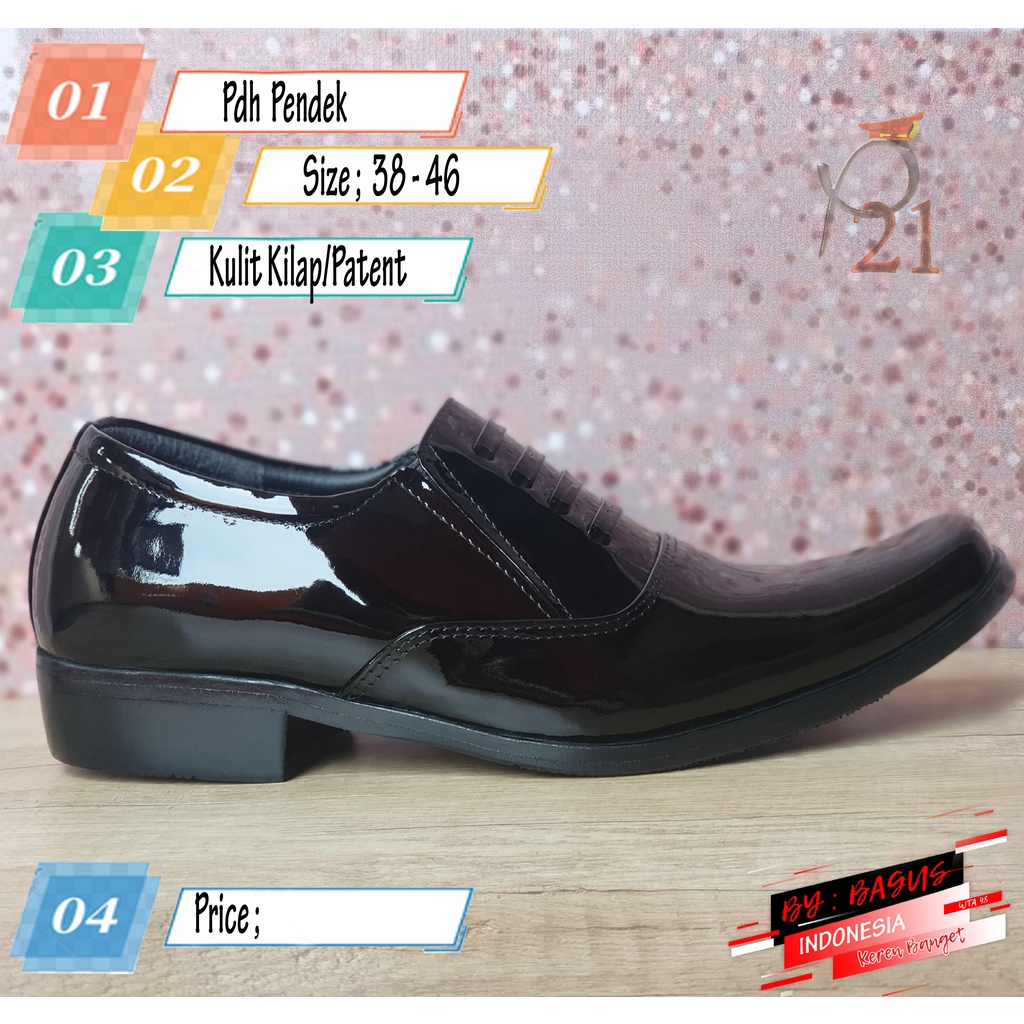 SEPATU PDH PENDEK P21