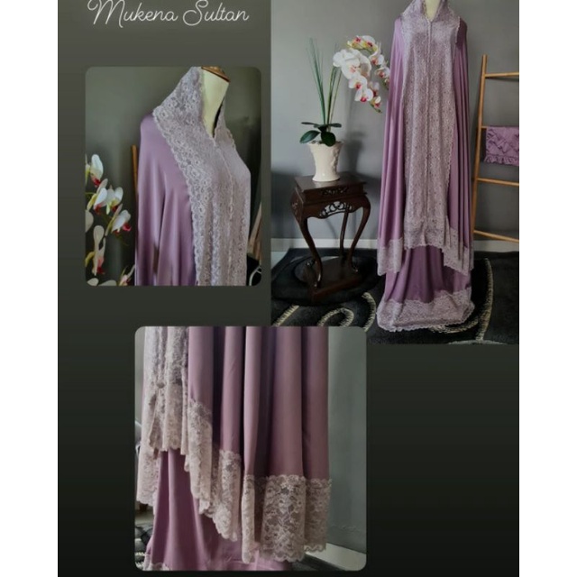 MUKENA SULTAN/MUKENA DEWASA SILK PREMIUM/MUKENA SILK ARMANI PREMIUM