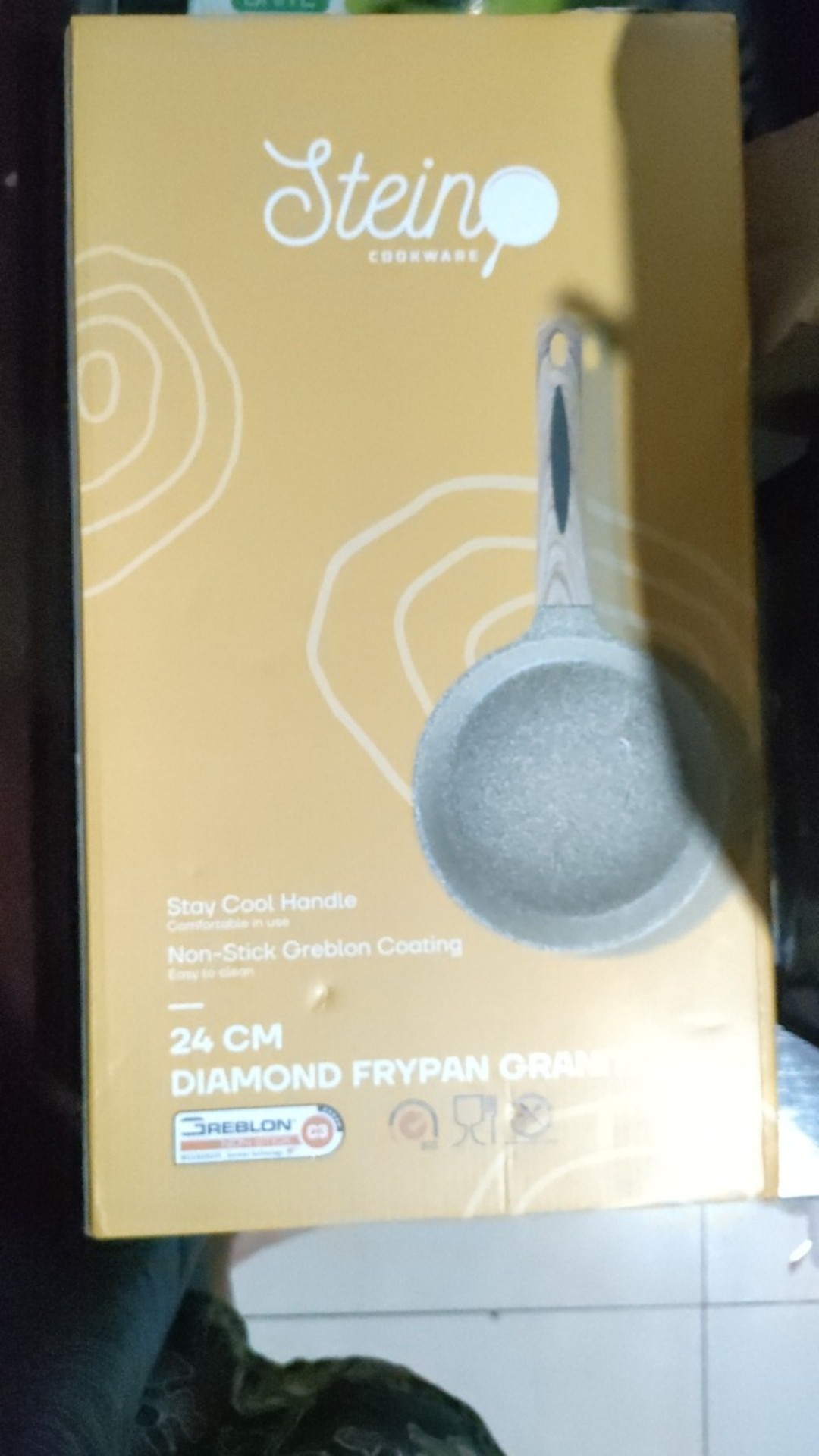 Steincookware Stein Frypan 20cm/24cm Diamond