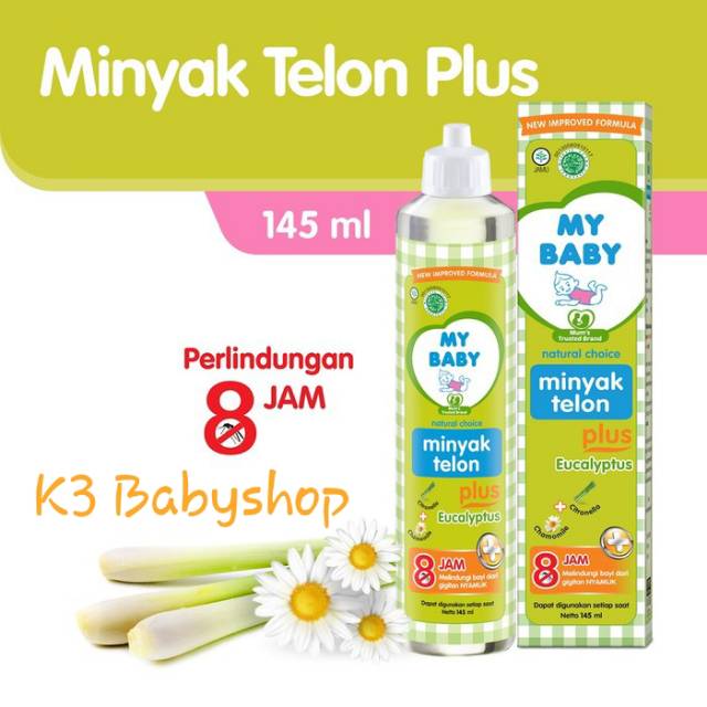 My Baby Minyak Telon Plus Eucalyptus 57ml 85ml 145ml 57 Ml 85 Ml 145 Ml Telon Bayi Shopee Indonesia