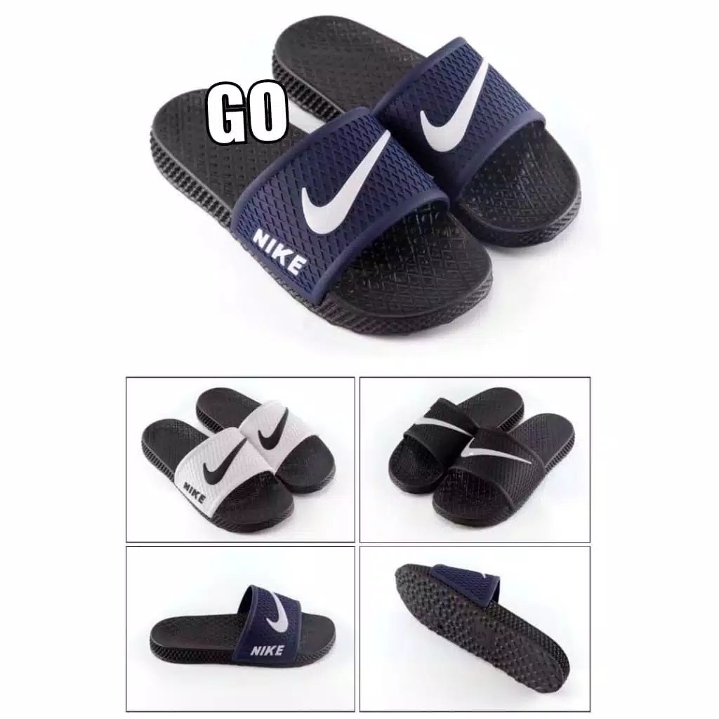 sogo Import NK Sandal Cowok Murah Slip Casual Teplek Sendak Cowok Flat