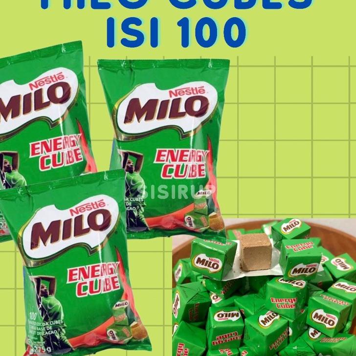 

BAYAR DITEMPAT✔️MILO CUBES ISI 100 pcs / MILO CUBES HALAL|KD7