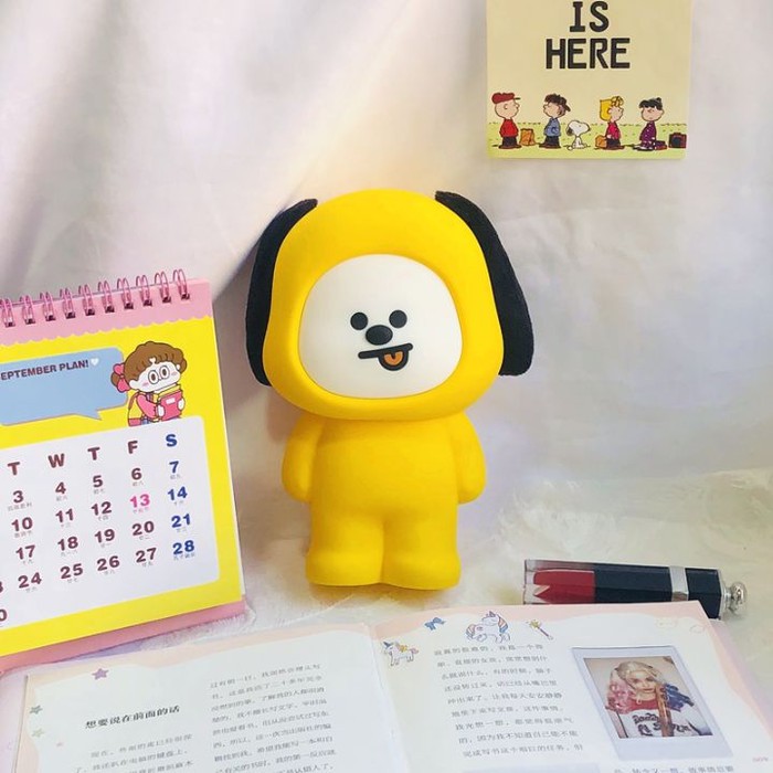 

Tempat Pensil Silikon BT21 Chimmy