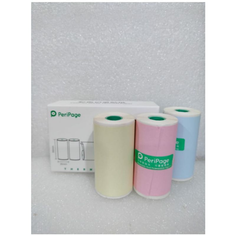 

Peripage Original Colorful Sticky Thermal Paper Mini Printer Original Peripage