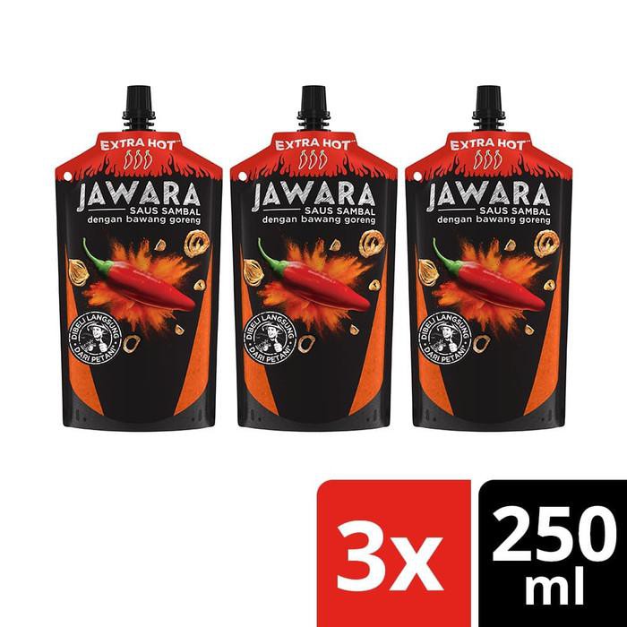 

Jawara Saus Extra Hot Pouch 250Ml Multipack BERKUALITAS