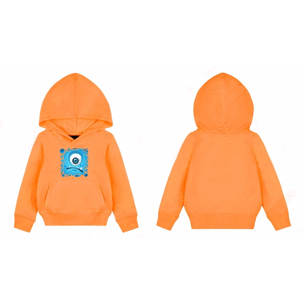 Hoodie Blubub Sweater Pakaian Fleece Anak M -XL