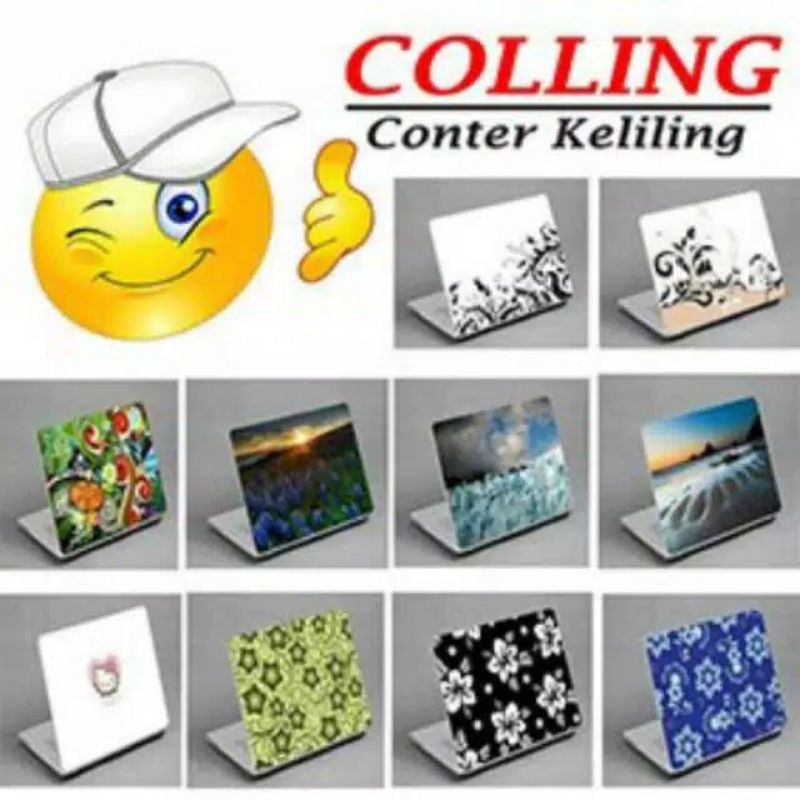 

stiker laptop design sendiri / garskin costume