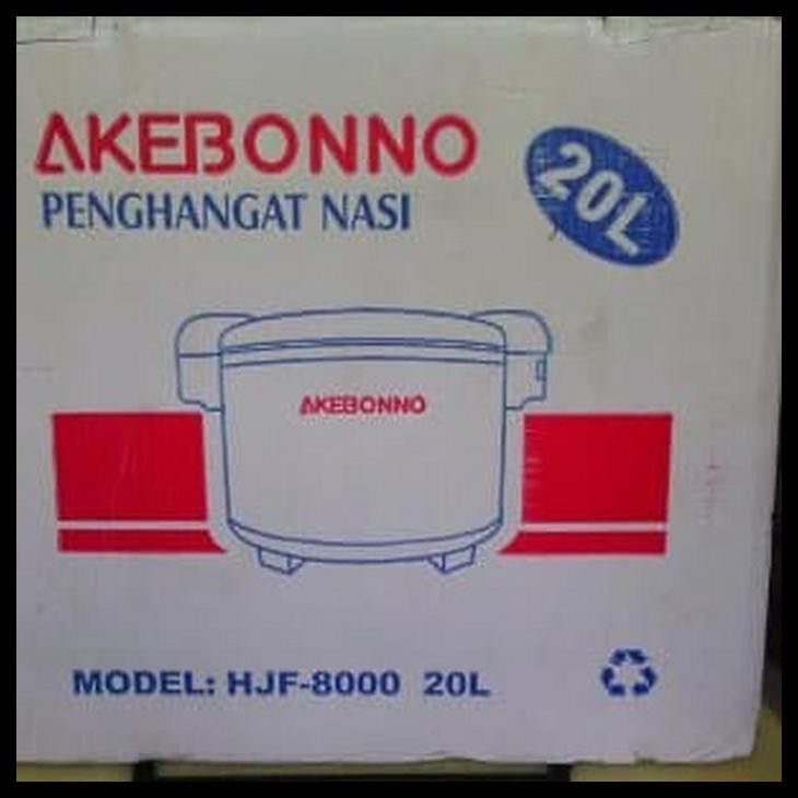 MAGIC JAR - PENGHANGAT NASI JUMBO 20 L - RICE WARMER AKEBONO HJF 8000