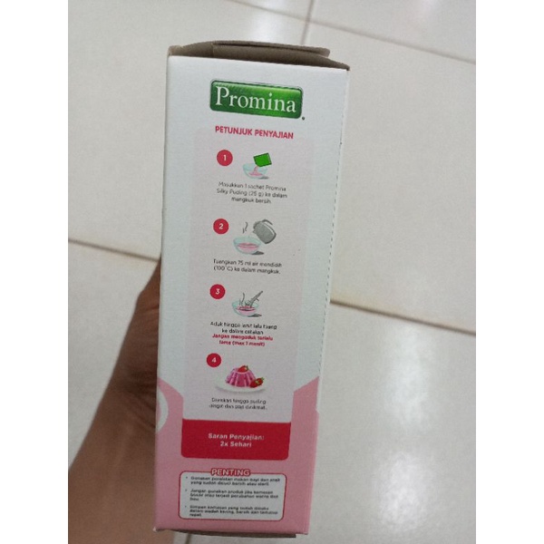 Promina Silky Pudding Strawberry 100g