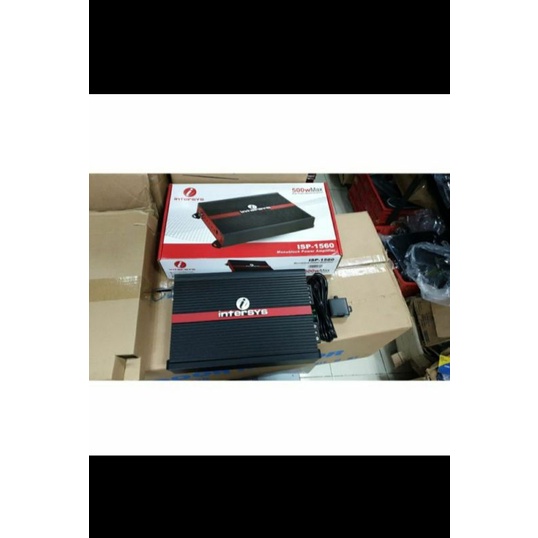 power amplifer intersys isp-1560 monoblock universal