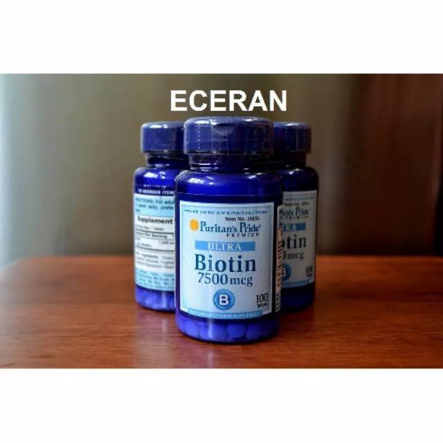 Puritan's Pride Ultra BIOTIN 7500mcg