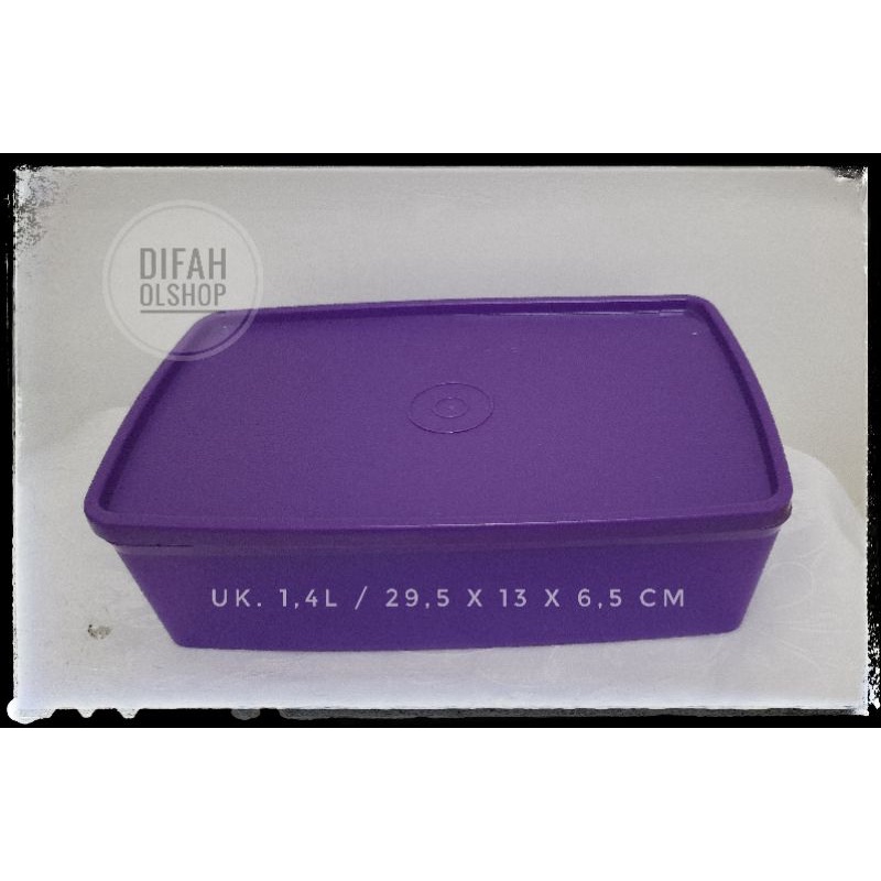 (SALE) Tupperware Wadah Snack Pak N Stor Ungu