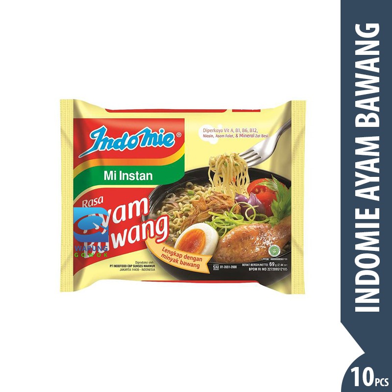 

Indomie Ayam Bawang - 10pcs