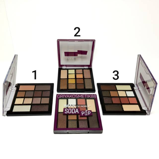 EYESHADOW IMAN OF NOBLE SODA POP 12 WARNA No.8311