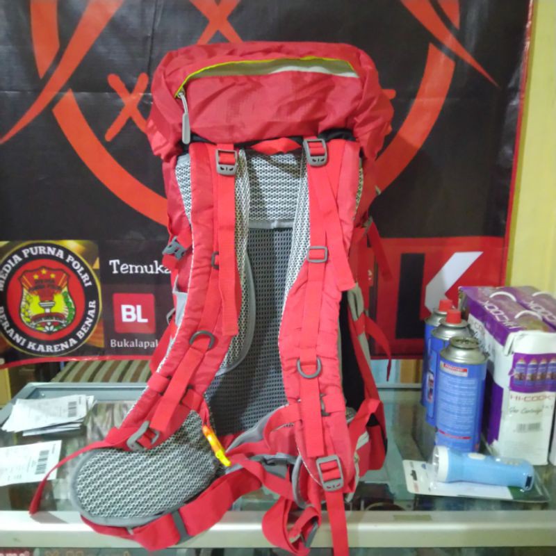 Tas Ransel Gunung Extreme 60 L. Carrier H-ride import