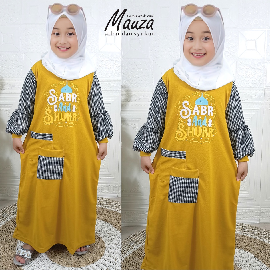 CF Kids Gamis Anak Mauza Sabar dan Syukur