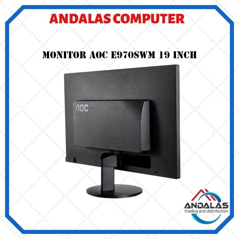 MONITOR LED AOC E970SWM 19&quot; FULL HD