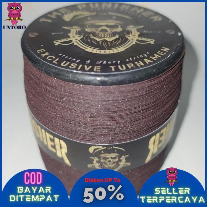 COD GELASAN PUNISHER EXCLUSIVE TURNAMEN 0.20 TERLARIS