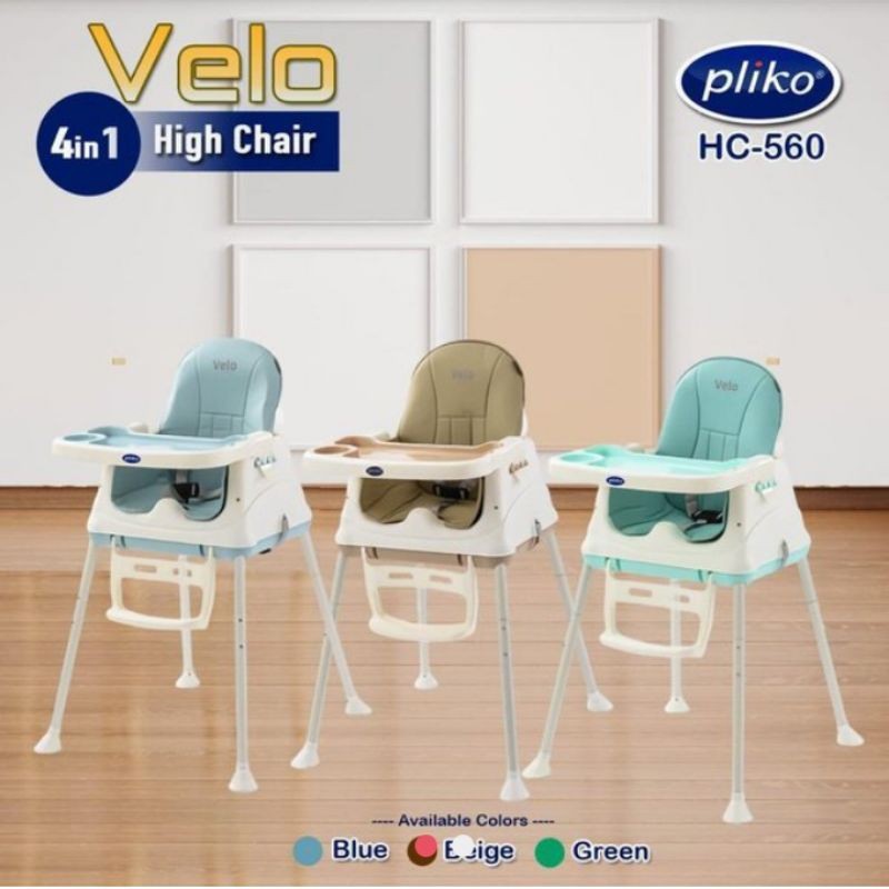 Pliko High Chair Velo HC-560