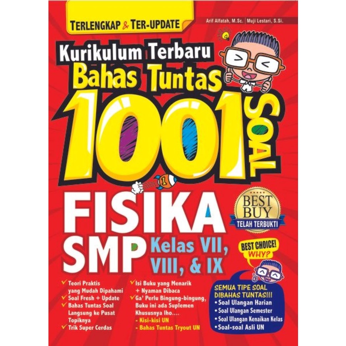 KURIKULUM TERBARU BAHAS TUNTAS 1001 SOAL FISIKA SMP KELAS VII, VIII, IX