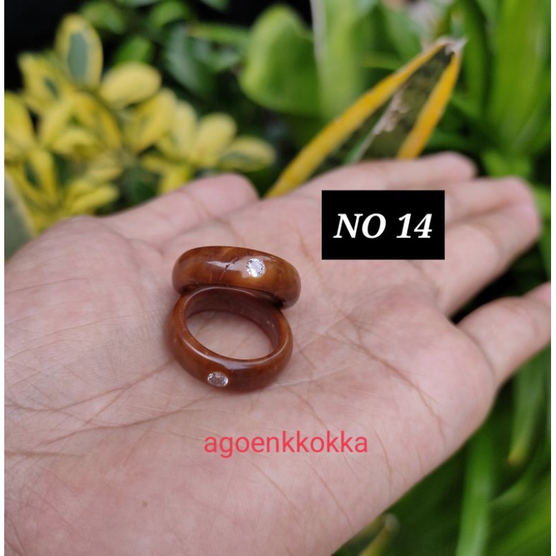 Cincin mata 1 coklat ukuran 14 kokka kaokah