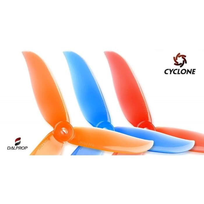 DAL T5045C Cyclone 4 Pcs Tri Blade Propeller 5045 Dalprop