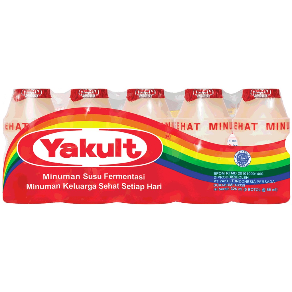 

yakult minuman 5 botol 65ml