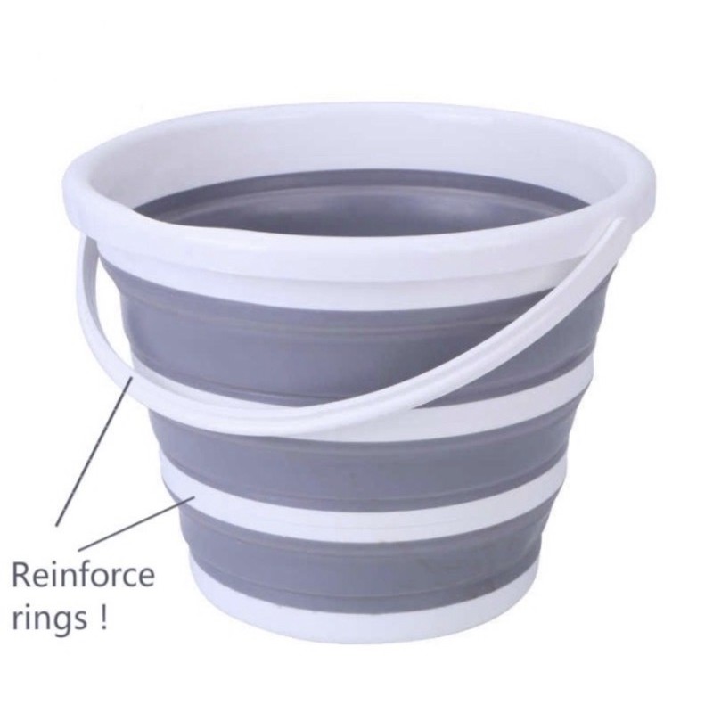 Ember Lipat 10L - Folding Bucket Lipat 10L - Ember Lipat Silicone 10L -