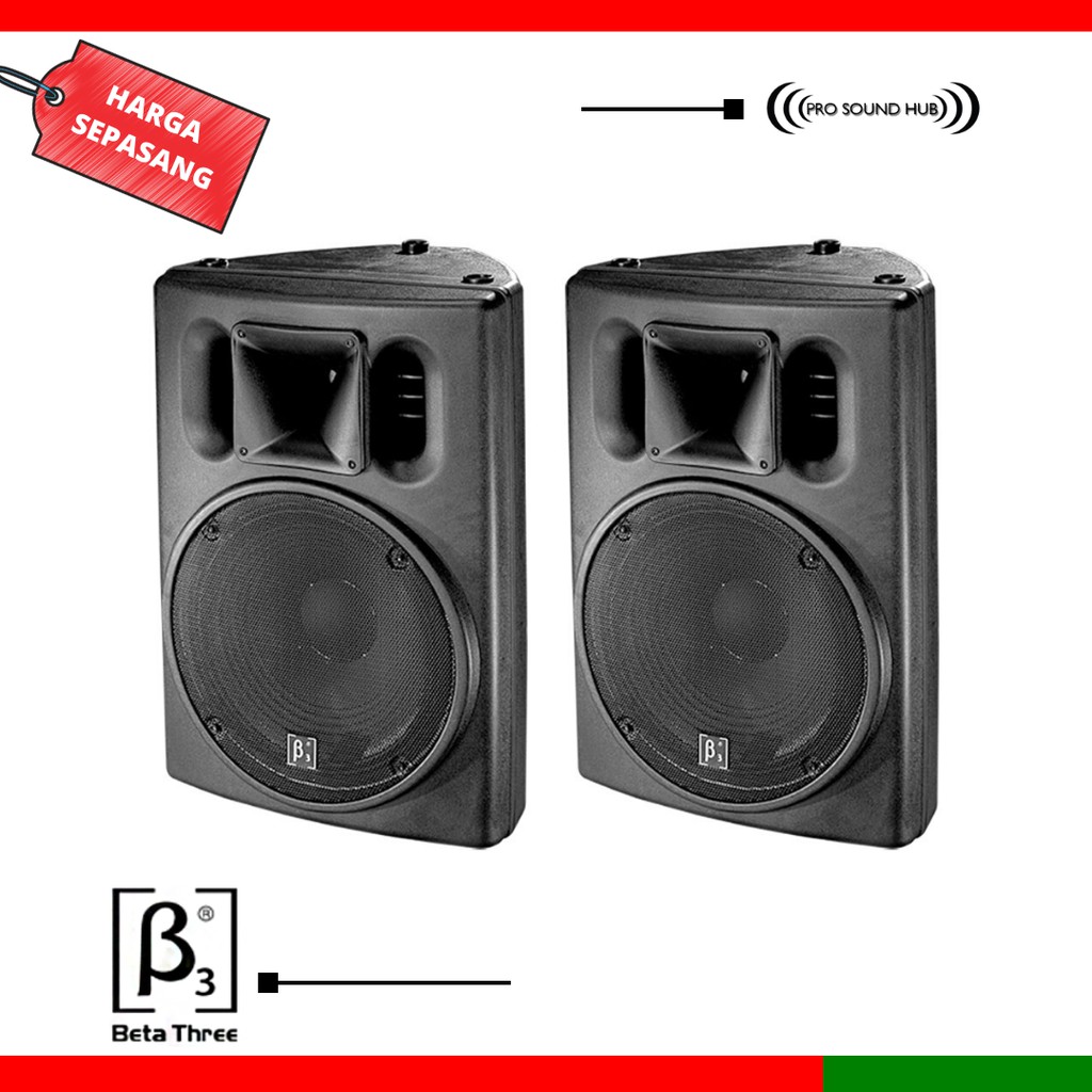 Beta 3 U15A U15 U 15 A Beta 3 B3 Speaker 15” 2 Way Full Range Aktif