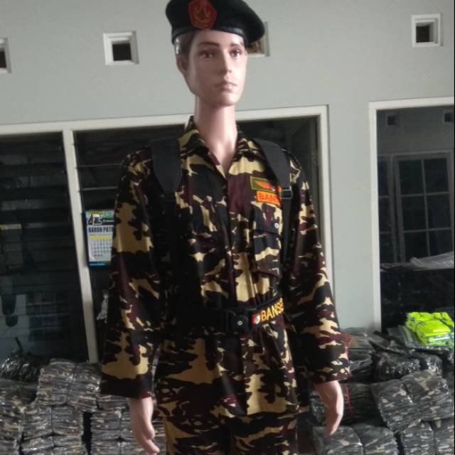 Murah Seragam BANSER TIDAK LUNTUR Lengkap kecuali sepatu