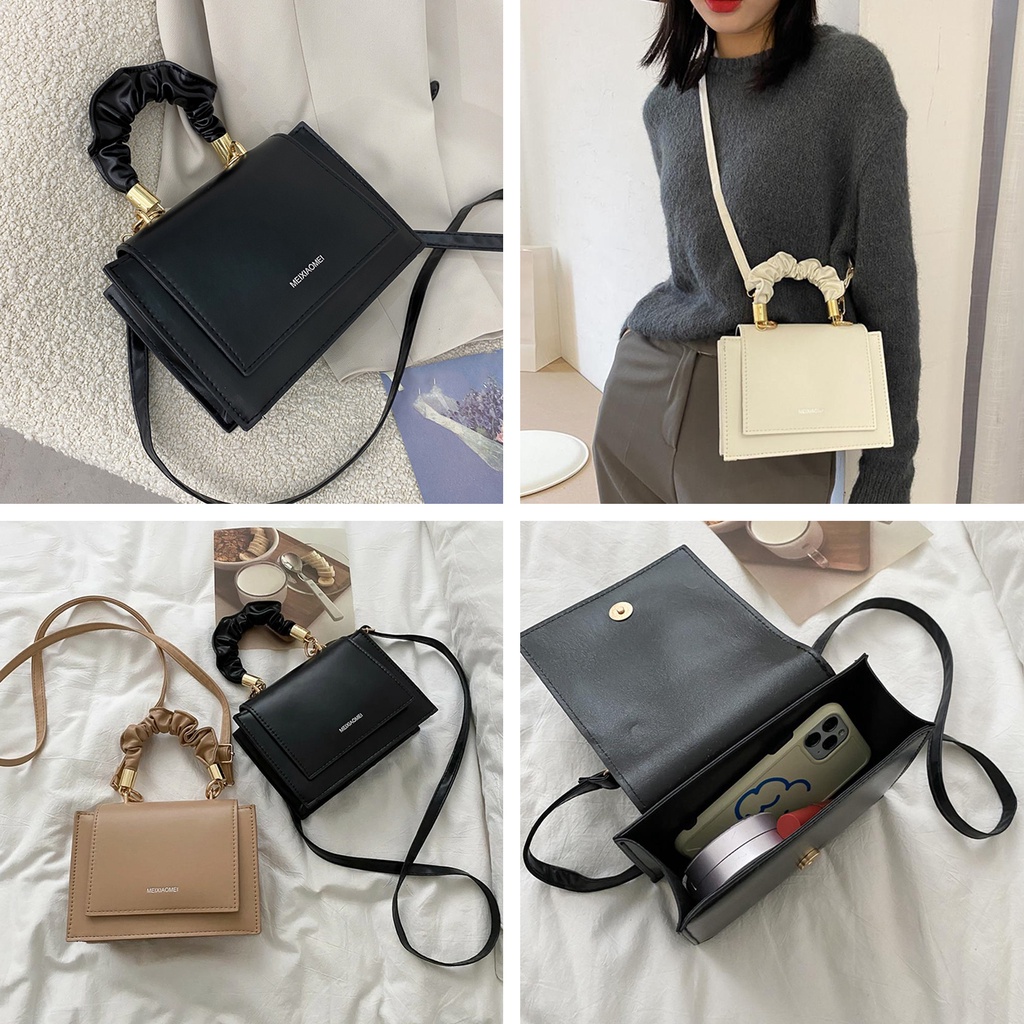 Slingbag Handbag Mini Jelly Korea Paket Bundling Glamorous Style TAS SELEMPANG WANITA ELLOSOBAG KODE (ET04)