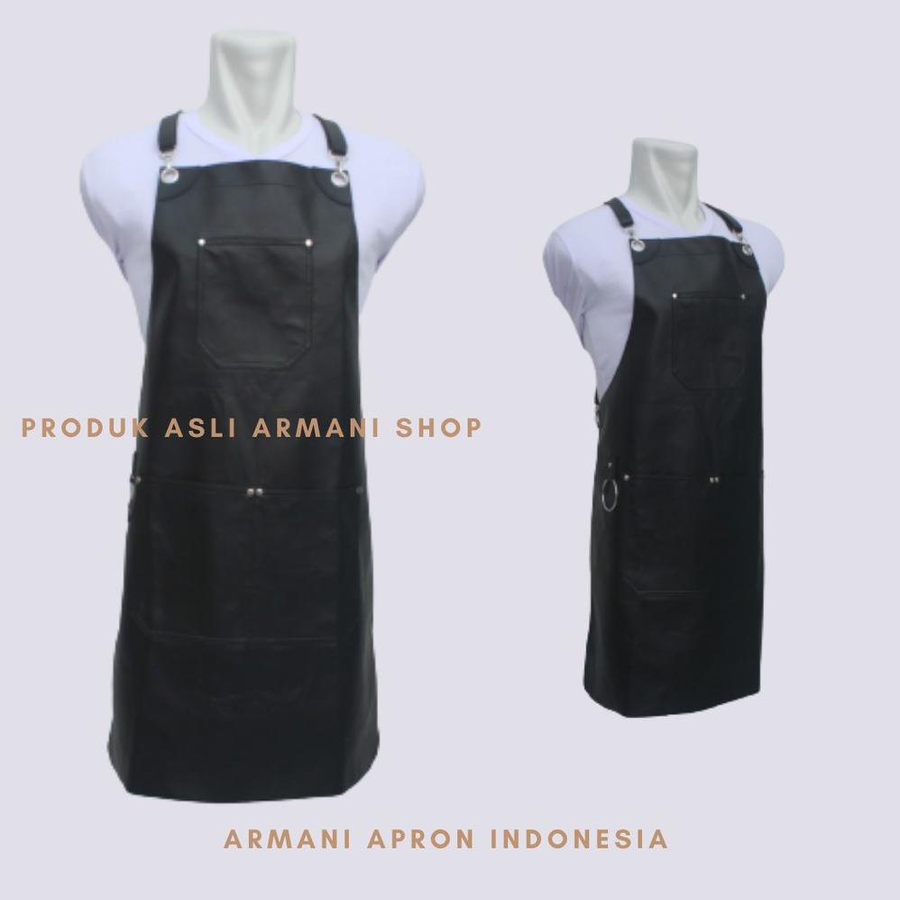 [KODE PRODUK BCYQM3954] CELEMEK KULIT APRON KULIT CELEMEK BARISTA APRON BARISTA CELEMEK MASAK APRON 