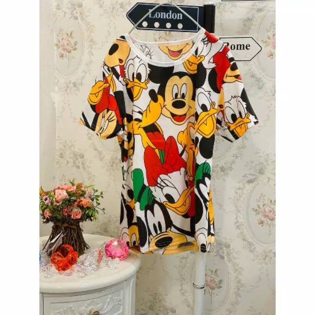 kimsfashion Jakarta-baju atasan kaos wanita PLUTO PLUTO-konveksi tanah abang