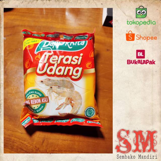 

TERASI UDANG DAPURKITA 20 PCS