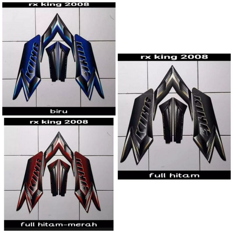 Striping / list body motor Yamaha RX king 2008